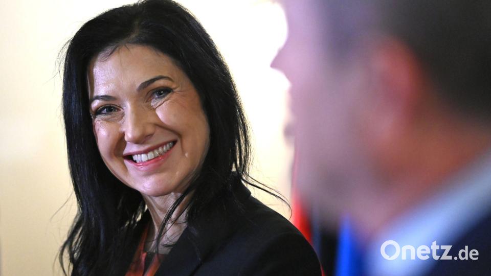 Bundeswirtschaftsministerin Reiche zu Besuch in Jerusalem Bild: Elisa Schu/dpa