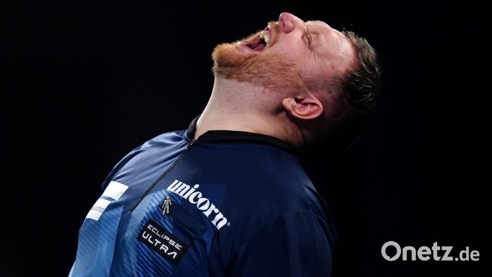 Verlor die Fassung: Cameron Menzies. Bild: John Walton/PA Wire/dpa