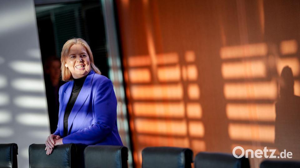 Arbeitsministerin Bärbel Bas hat einige Vorlagen im Kabinett. Bild: Kay Nietfeld/dpa