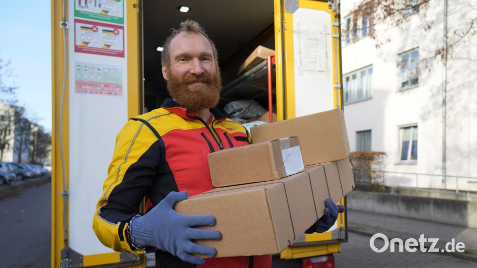 Paketbote Steve Josch wünscht sich mehr Wertschätzung und Entgegenkommen von den Kunden. Bild: Manuel Genolet/dpa