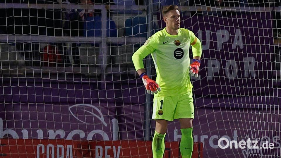 Wie geht es weiter für Marc-André ter Stegen? Bild: Rudy Garcia/AP/dpa