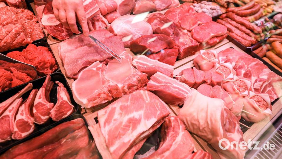 Vor allem Fleischproduzenten haben Sorge vor Konkurrenz. (Archivbild) Bild: Jan Woitas/dpa-Zentralbild/dpa