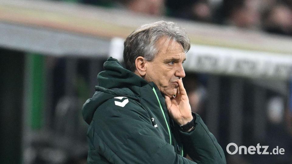 Trainer Horst Steffen von Werder Bremen. (Archiv) Bild: Carmen Jaspersen/dpa