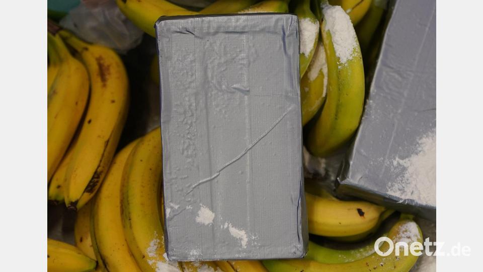 Große Kokain-Lieferungen aus Südamerika werden häufig unter Bananen versteckt. (Symbolbild) Bild: Marcus Brandt/dpa