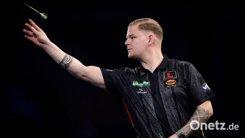 Verlor trotz 2:0-Führung: Favorit Mike De Decker. Bild: John Walton/PA Wire/dpa