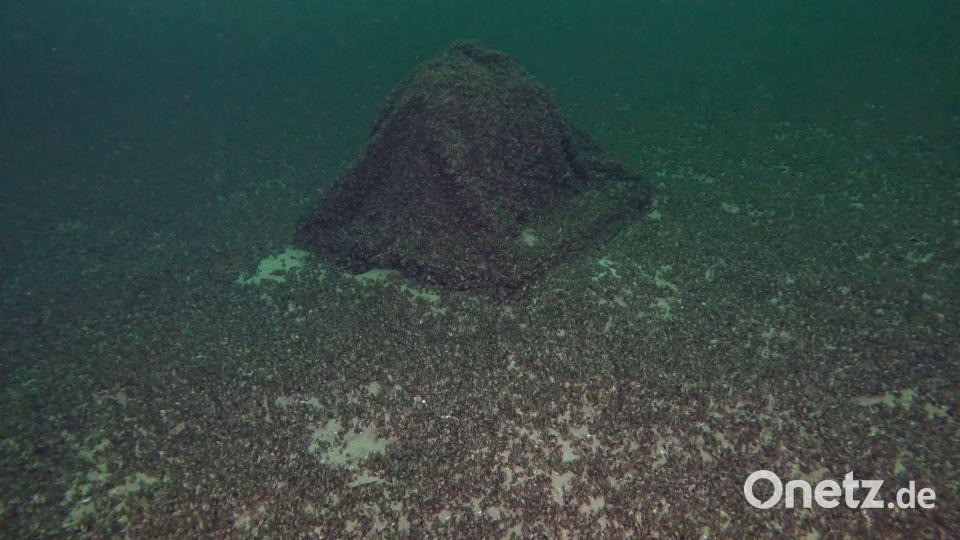 Die Kugel war auf den ersten Blick nicht zu erkennen. Bild: -/Schiffbergeverein/dpa