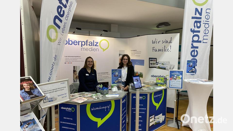 Das Lesermarkt-Team freut sich auf zahlreiche Besucher bei Messen im Verbreitungsgebiet. Bild: Oberpfalz Medien