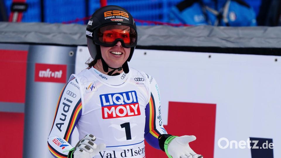 Zwei Winter lang verpasste Kira Weidle-Winkelmann Podestplätze im Weltcup. Bild: Pier Marco Tacca/AP/dpa