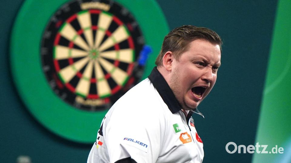 Martin Schindler hat nach 2023 und 2024 erneut die dritte Runde erreicht. Bild: Bradley Collyer/PA Wire/dpa