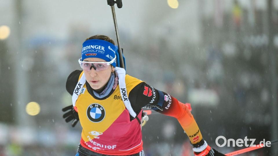 Franziska Preuß will im neuen Jahr weiter angreifen. (Archivbild) Bild: Martin Schutt/dpa