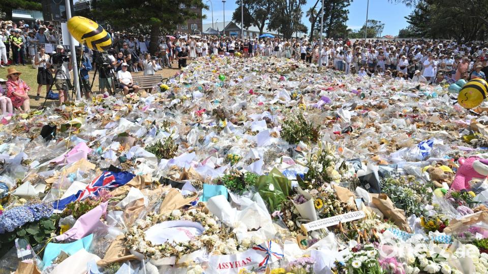 Australien begeht heute einen Gedenktag für die Opfer des Terroranschlags vor einer Woche. Bild: Mick Tsikas/AAP/dpa