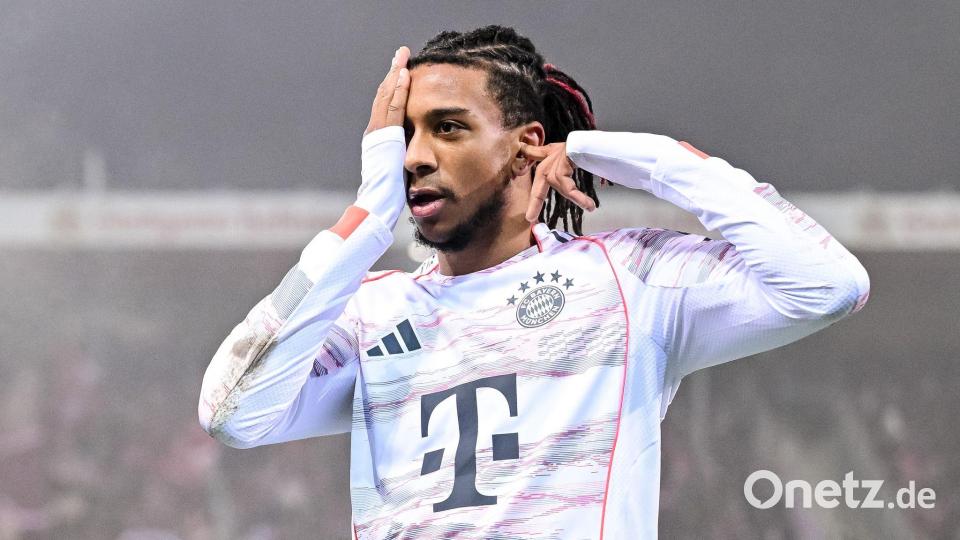 Traf beim Münchner Sieg in Heidenheim: Offensiv-Ass Michael Olise. Bild: Harry Langer/dpa