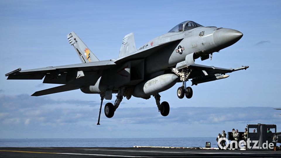 Das US-Militär hat eine große Streitmacht vor Venezuelas Küste zusammengezogen. Bild: Federico Gambarini/dpa