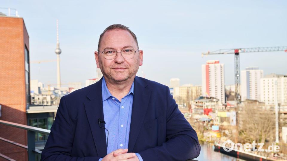 Verdi-Chef Frank Werneke macht sich für stabile Renten stark. Bild: Annette Riedl/dpa