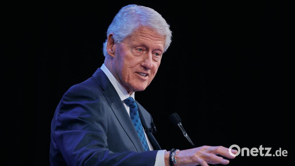 Kommt unverhältnismäßig oft in den Epstein-Akten vor: Ex-US-Präsident Bill Clinton. (Archivfoto) Bild: Andres Kudacki/FR170905 AP/dpa