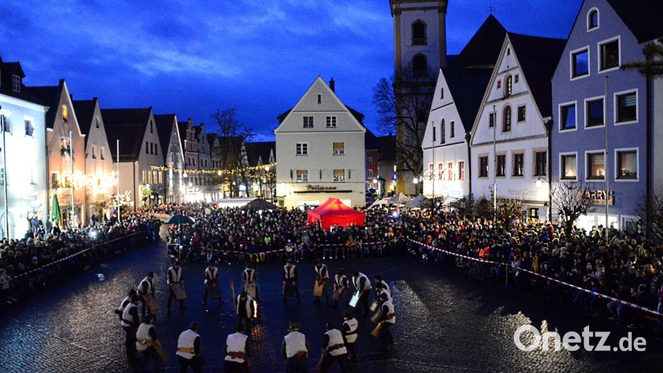 Weidener Raunachtslauf. Bild: Kunz