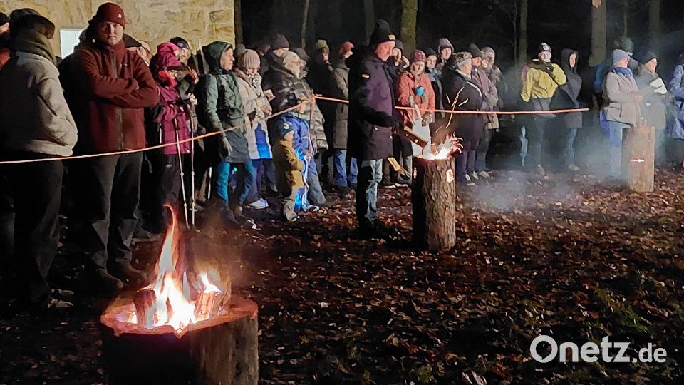 Waldweihnacht am Fischerberg. Bild: Kunz