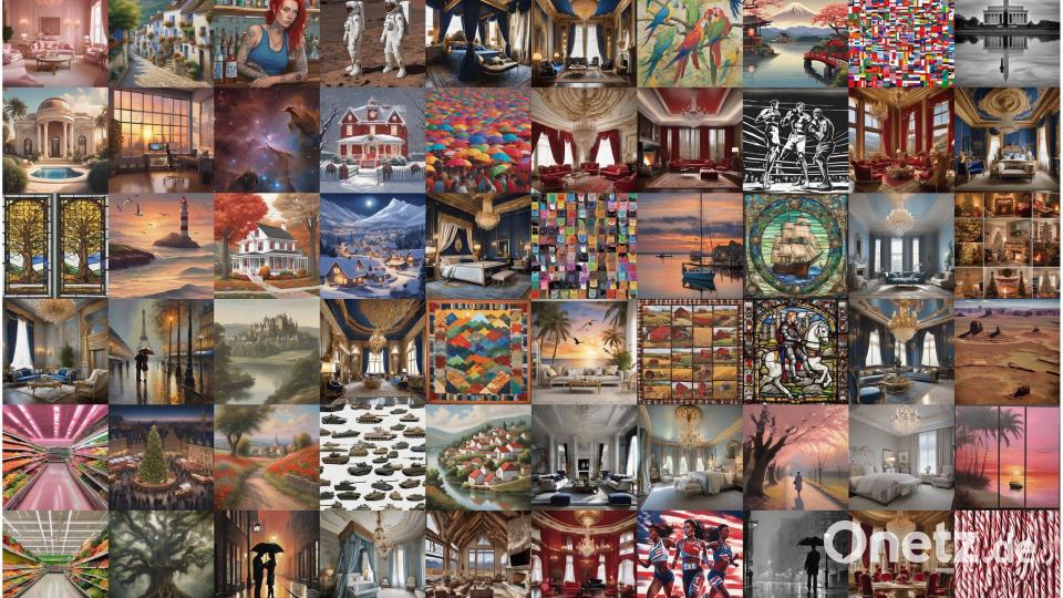 Die KI scheint sich daran zu orientieren, was Menschen oft fotografieren. Bild: -/Hintze et al./Patterns/dpa