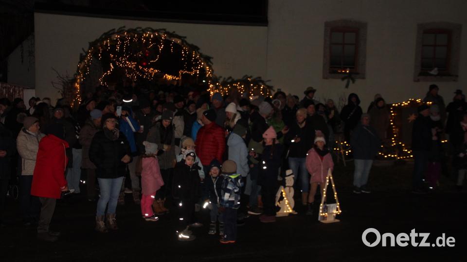 Es ist mächtig was los bei der 19. Beidler Dorfweihnacht. Bild: kro