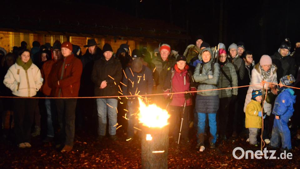 Waldweihnacht am Fischerberg. Bild: Kunz