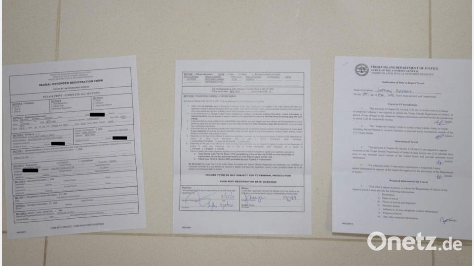 Die Veröffentlichung der Epstein-Dokumente erfolgte kurz vor der Deadline. Bild: Uncredited/U.S. Department of Justice/AP/dpa