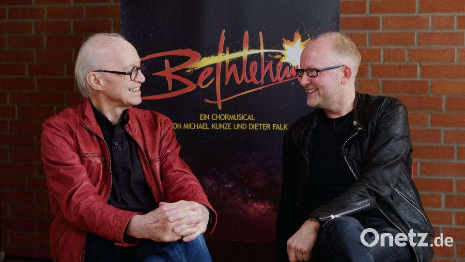 Das sind die Autoren: Michael Kunze (links) und Dieter Falk. Bild: Stiftung Creative Kirche