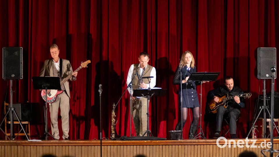 Für Musik bei "Vergiss Vegas" sorgt das Swing-Quartett "Die Vier mit Swing". Bild: Hendrik Rosenboem