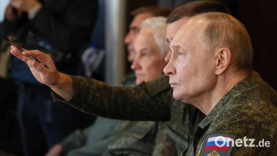 Der Kurs des russischen Präsidenten Wladimir Putin erfordert aus Sicht Ruttes schnelles und entschlossenes Handeln. (Archivbild) Bild: Mikhail Metzel/Pool Sputnik Kremlin/AP/dpa