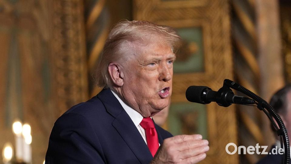 Trump will das Öl behalten. Bild: Alex Brandon/AP/dpa