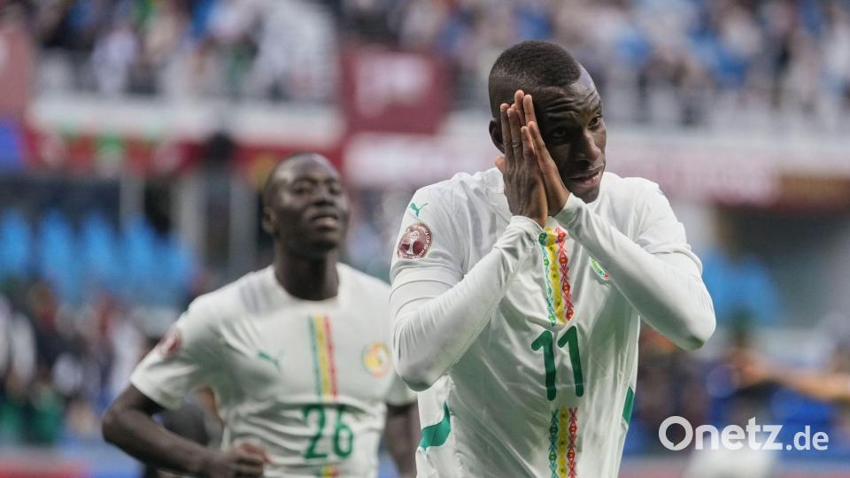 War der Matchwinner für Senegal: Nicolas Jackson Bild: Mosa'ab Elshamy/AP/dpa