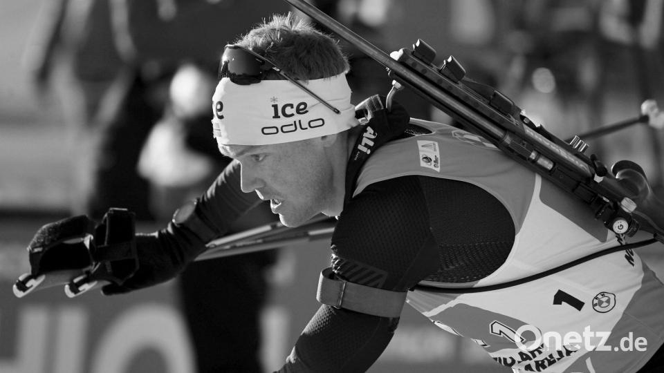 Der norwegische Biathlet Sivert Guttorm Bakken ist gestorben, die Hintergründe sind noch nicht klar. (Archivbild) Bild: Vesa Moilanen/Lehtikuva/dpa