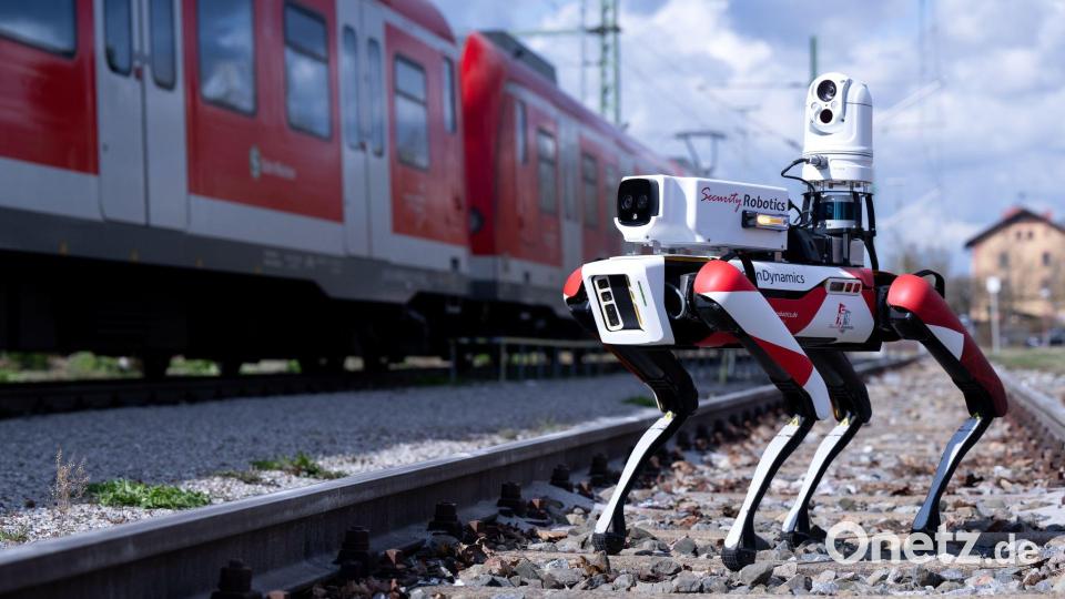 Im Kampf gegen Sprayer setzt die Deutsche Bahn inzwischen auf Roboter und modernste Technologie. (Archivbild) Bild: Sven Hoppe/dpa