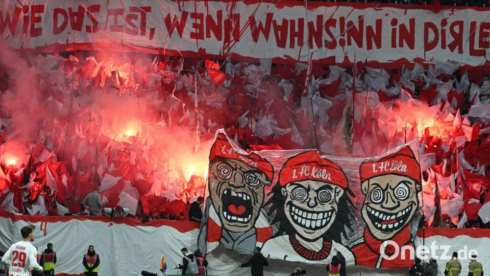 Der 1. FC Köln musste in der Vorsaison das meiste Bußgeld für Vergehen seiner Fans zahlen. (Archivbild) Bild: Carmen Jaspersen/dpa