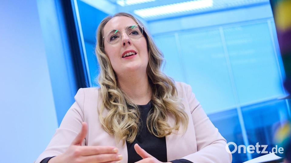 „Wenn die Verbraucher sich informieren können, haben sie der Macht der großen Ketten mehr entgegenzusetzen“, sagte Grünen-Fraktionschefin Katharina Dröge. Bild: Annette Riedl/dpa