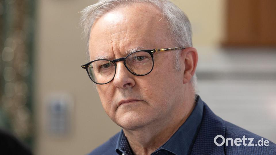 Premierminister Albanese reagierte entsetzt auf den Vorfall in Melbourne. Bild: Sitthixay Ditthavong/AAP/dpa