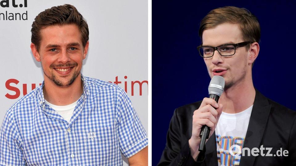 Noch im frühen Stadium ihrer TV-Karriere: Joko (r.) und Klaas. (Archivbilder) Bild: picture alliance / dpa