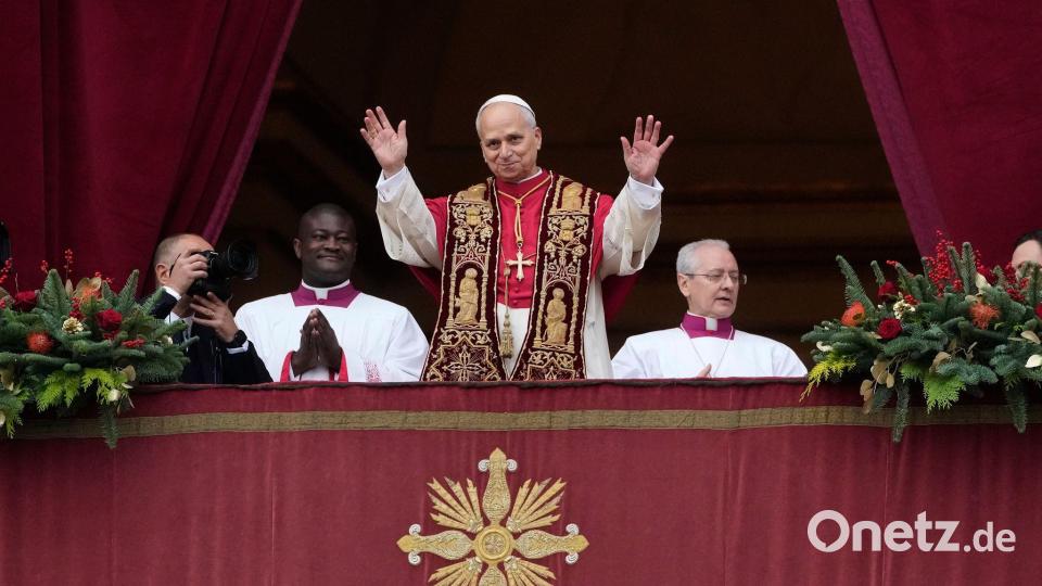Für die Katholiken war es das erste Weihnachtsfest mit Papst Leo als Kirchenoberhaupt. Bild: Gregorio Borgia/AP/dpa