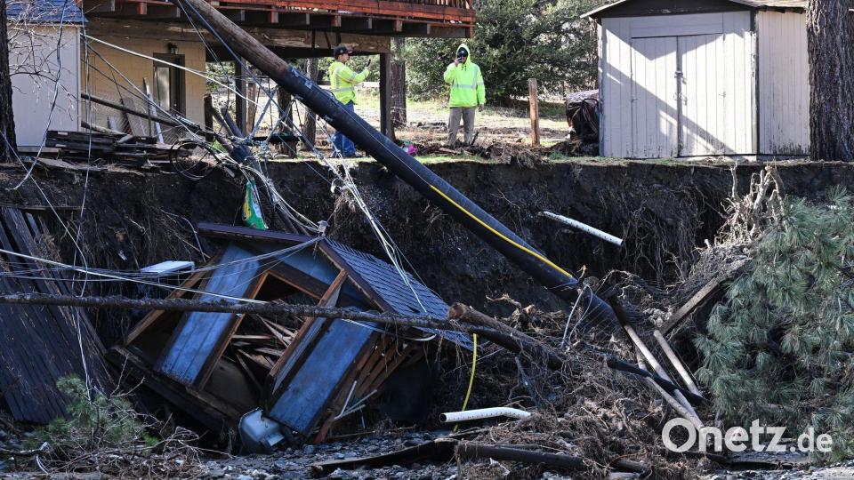 Für Teile Kaliforniens wurde der Notstand ausgerufen. Bild: William Liang/AP/dpa