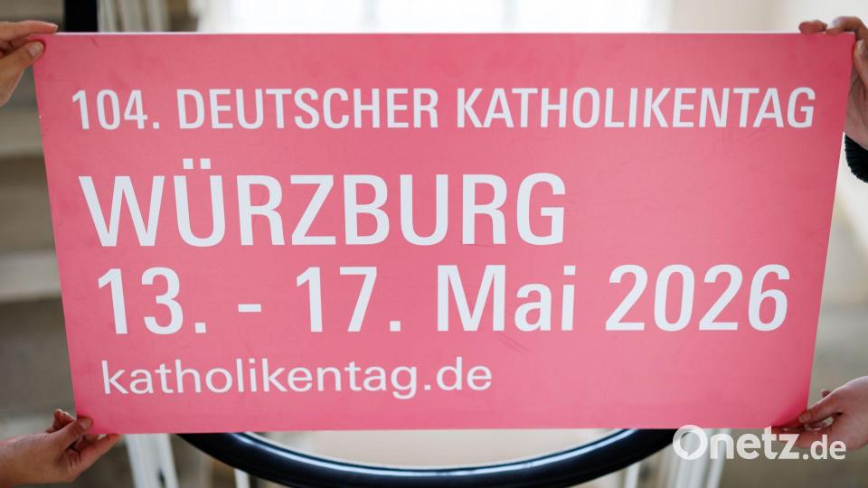 In Würzburg werden 30.000 Menschen zum Katholikentag erwartet. (Archivbild) Bild: Daniel Karmann/dpa