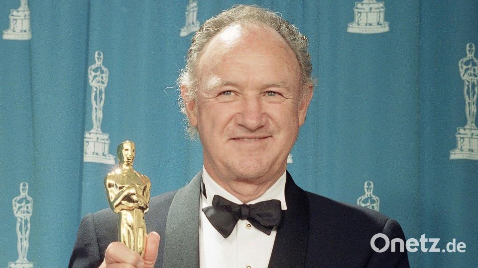 Der US-Schauspieler Gene Hackman ist im Alter von 95 Jahren gestorben. (Archivbild) Bild: Uncredited/AP/dpa