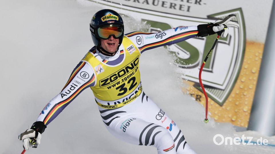 Simon Jocher sorgte in Livigno für eine deutsche Überraschung. Bild: Marco Trovati/AP/dpa