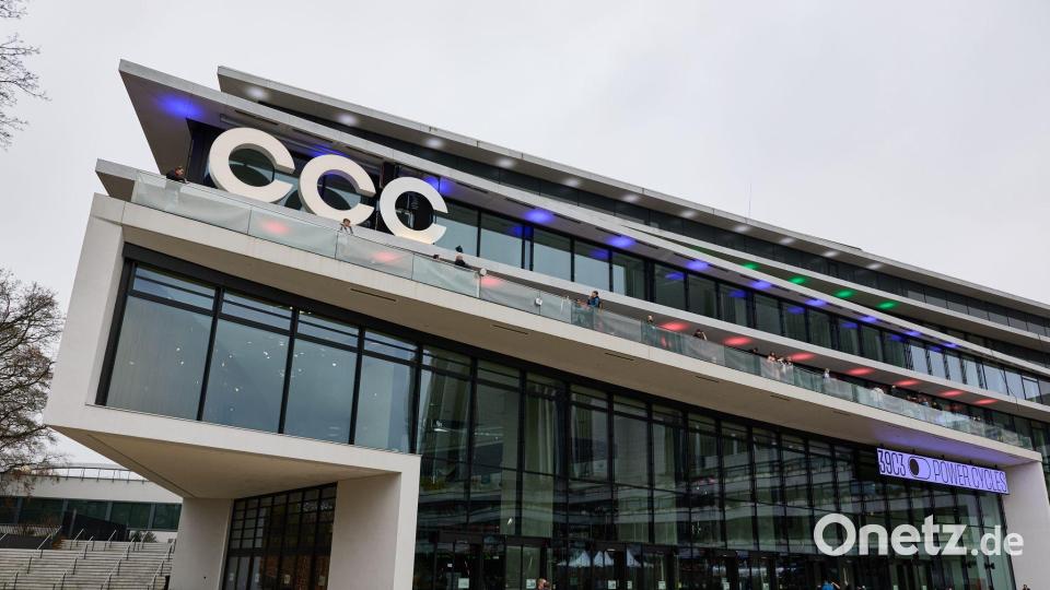 Der Kongress des Chaos Computer Clubs ist das größte Treffen der Hackerszene in Europa. Bild: Georg Wendt/dpa