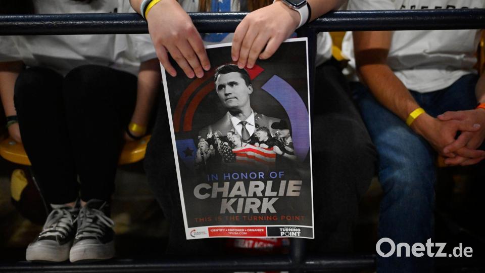 Die Trump-Bewegung verliert mit Charlie Kirk einen charismatischen Vertreter. (Archivbild) Bild: Alex Goodlett/FR171569/AP/dpa