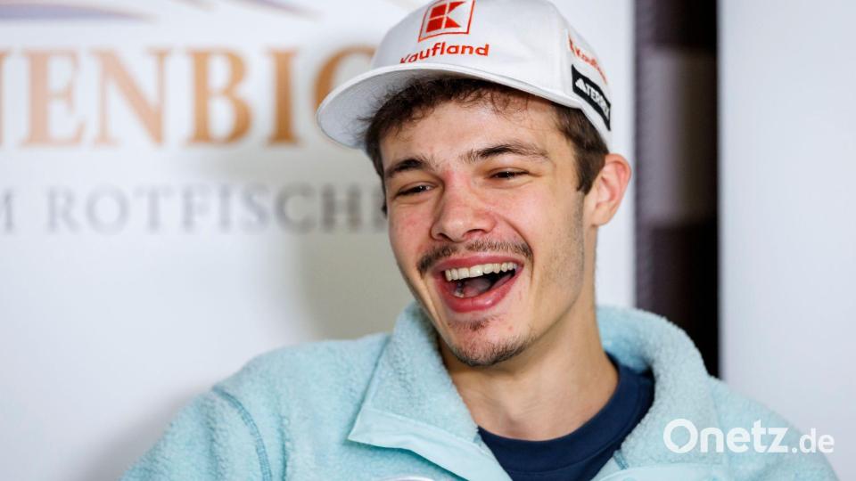 Philipp Raimund hatte zuletzt viel Grund zur Freude. Bild: Daniel Karmann/dpa