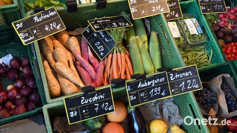 Die Nachfrage nach Bio-Produkten ist 2025 kräftig gestiegen. (Archivbild) Bild: Bernd Settnik/dpa-Zentralbild/dpa