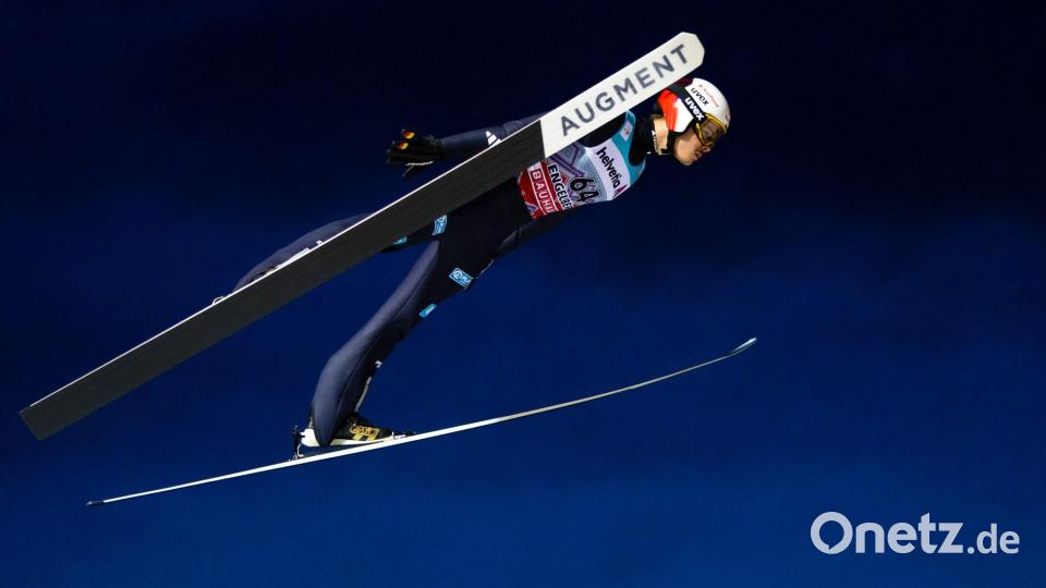 Philipp Raimund will auch bei der Tournee hoch hinaus. (Archivbild) Bild: Philipp Schmidli/KEYSTONE/dpa