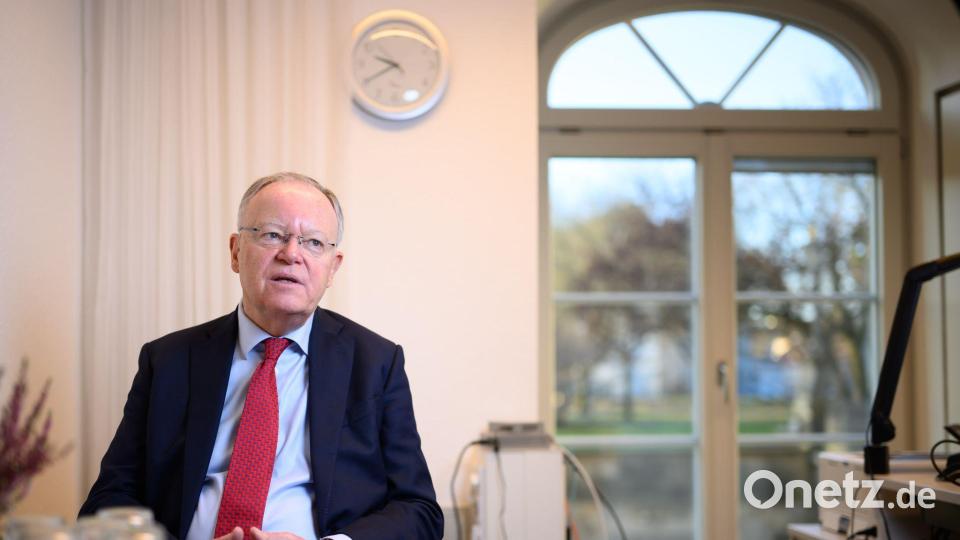 Viele Jahre lang war er das prägende Gesicht der SPD in Niedersachsen: Stephan Weil. (Archivbild) Bild: Julian Stratenschulte/dpa