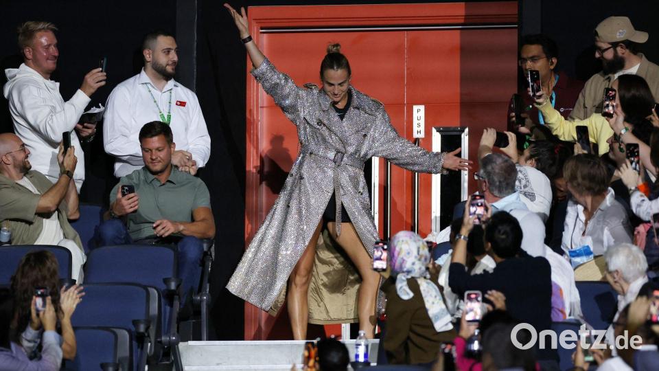 Liebt den großen Auftritt: Aryna Sabalenka Bild: Amr Alfiky/Reuters/Getty Images Europe/Pool/dpa