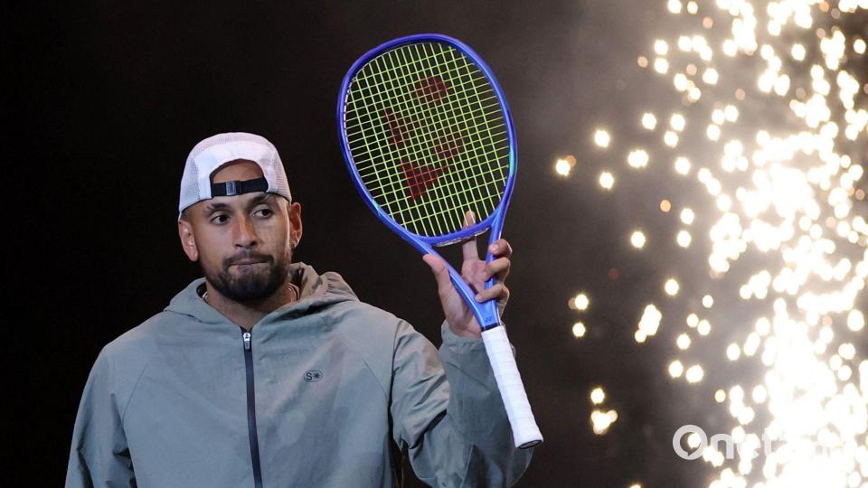 Mal wieder im Scheinwerferlicht: Tennis-Entertainer Nick Kyrgios Bild: Amr Alfiky/Reuters/Getty Images Europe/Pool/dpa