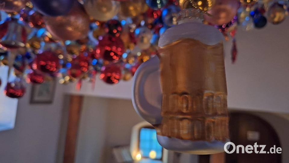 Auch ein Bierkrug kann "himmlisch" sein. Bild: bl